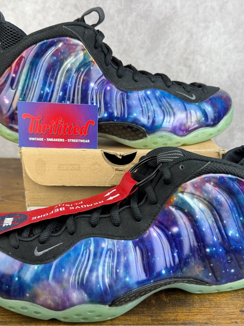 Nike Air Foamposite One NRG Galaxy 2012 Size 11 521286-800 Men's Shoes OG Rare
